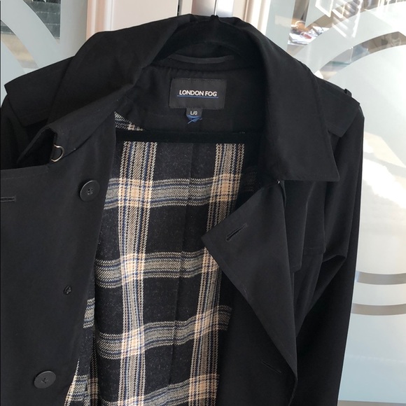 London Fog Double-Breasted Trench Coat - Picture 2 of 5